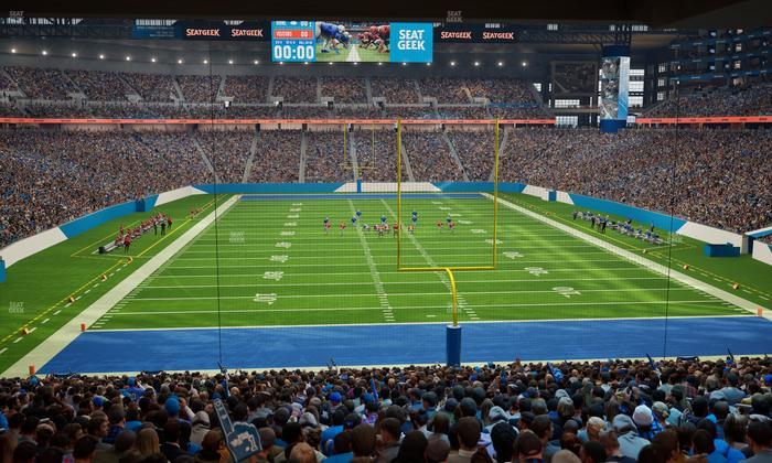 Ford Field - Section 137 Seat View