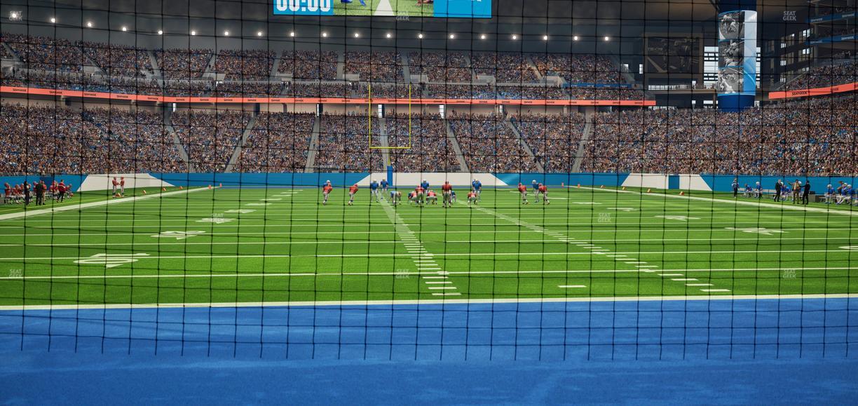 Ford Field - Section 137 Seat View