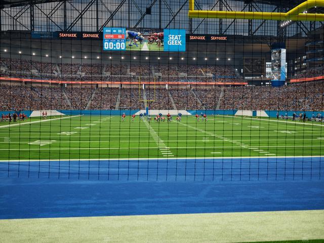 Ford Field - Section 137 Seat View