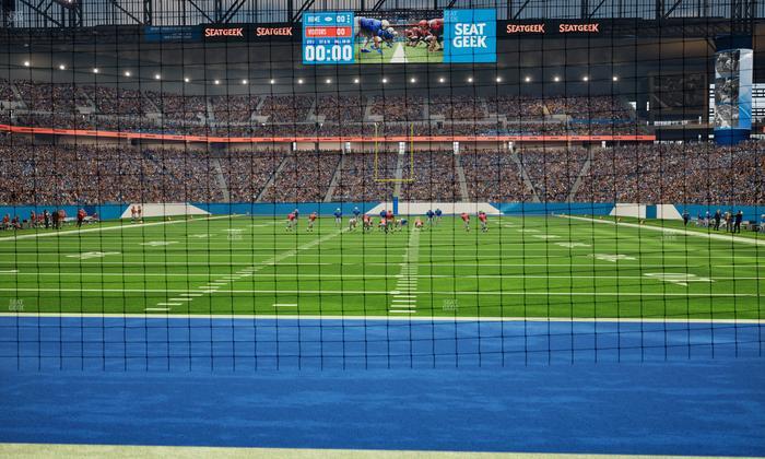 Ford Field - Section 138 Seat View