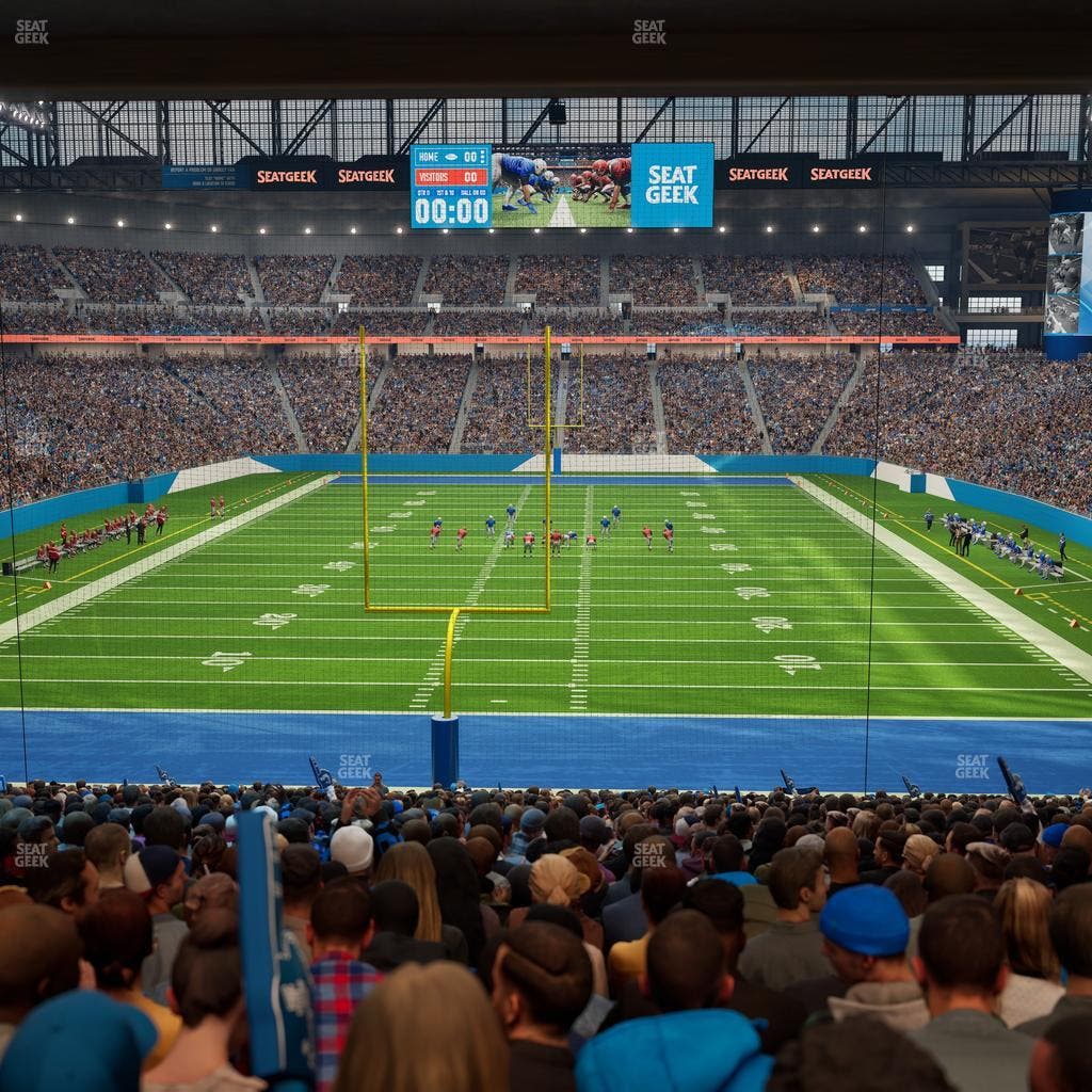 Ford Field - Section 138 Seat View