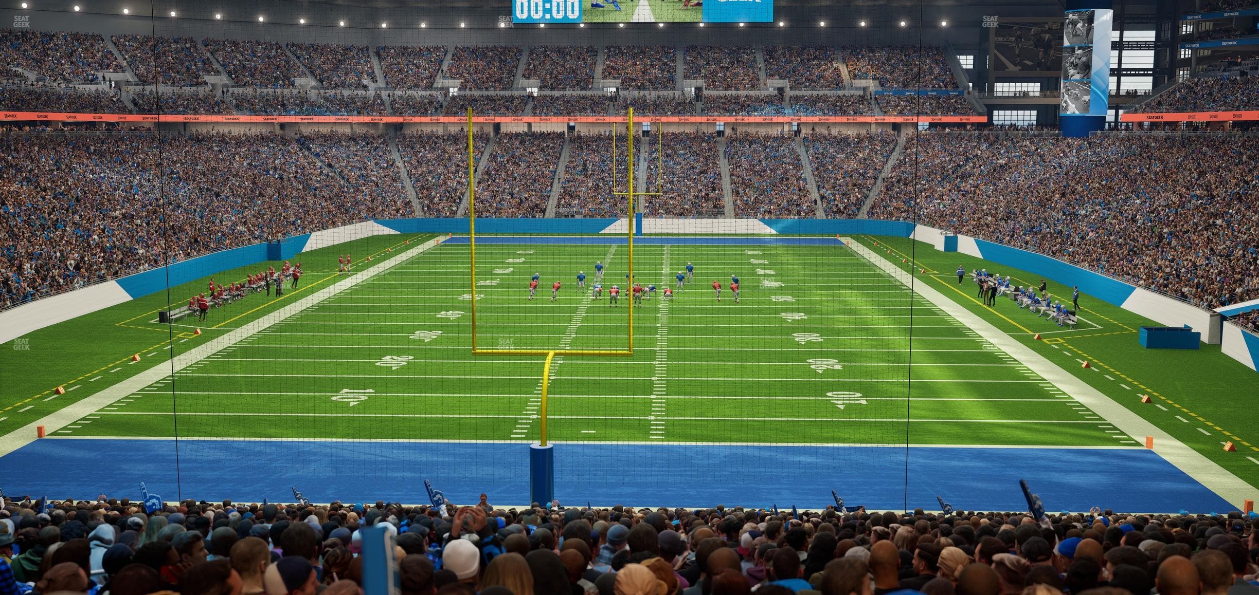 Ford Field - Section 138 Seat View