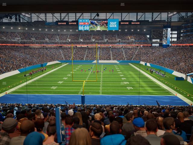 Ford Field - Section 138 Seat View