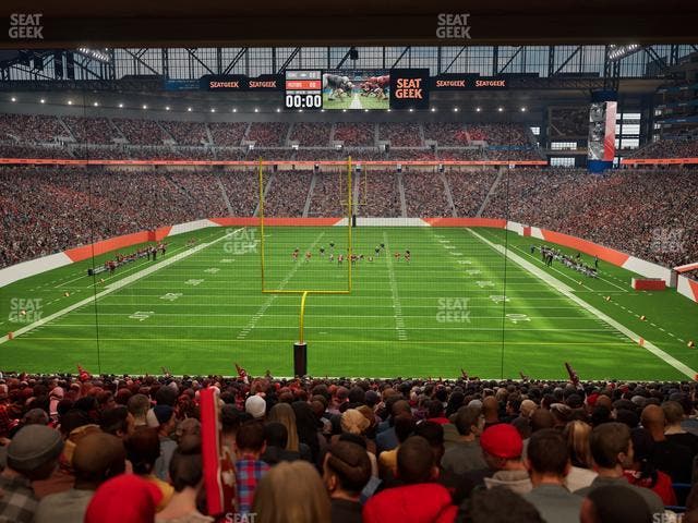 Ford Field - Section 138 Seat View