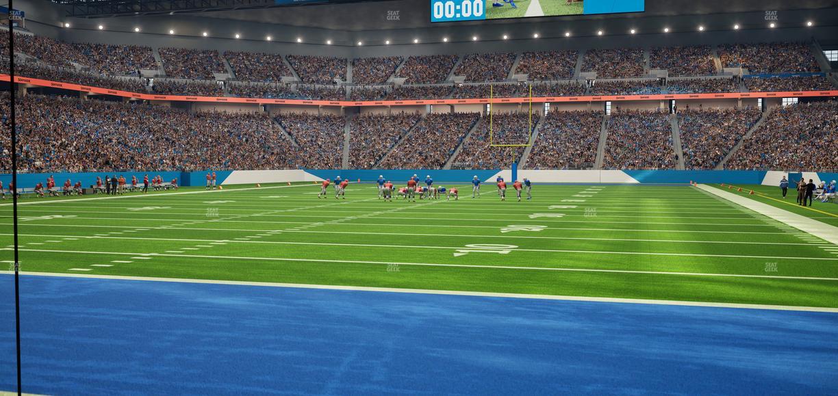 Ford Field - Section 139 Seat View