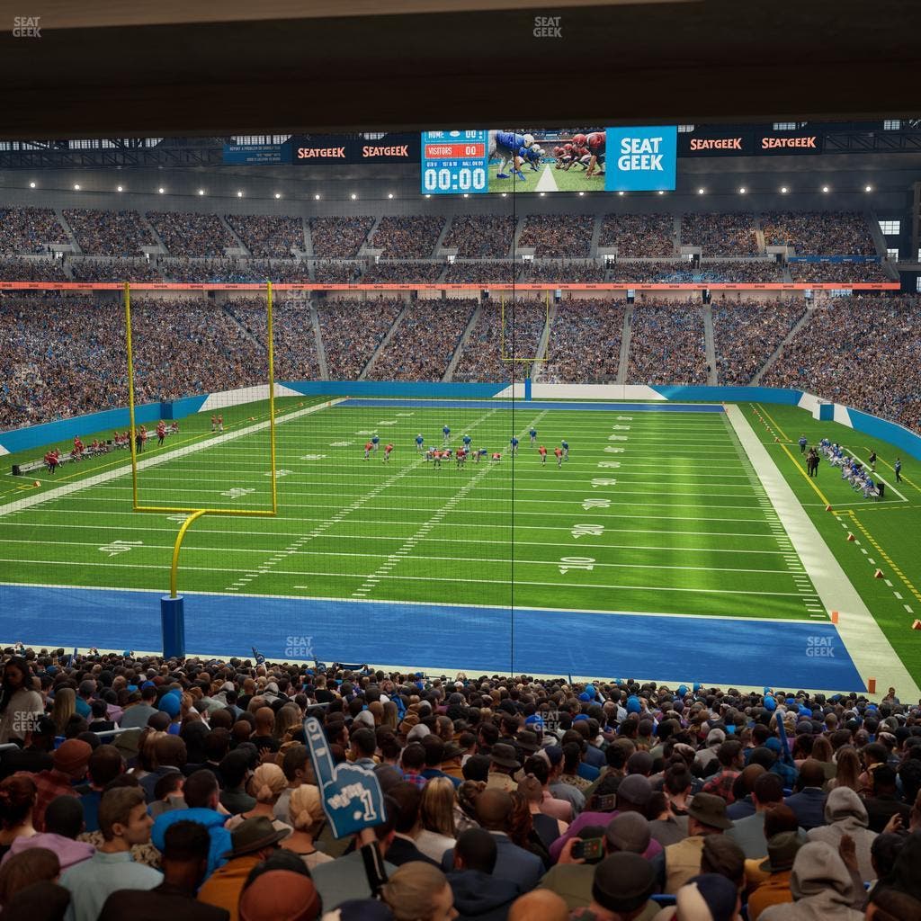 Ford Field - Section 139 Seat View