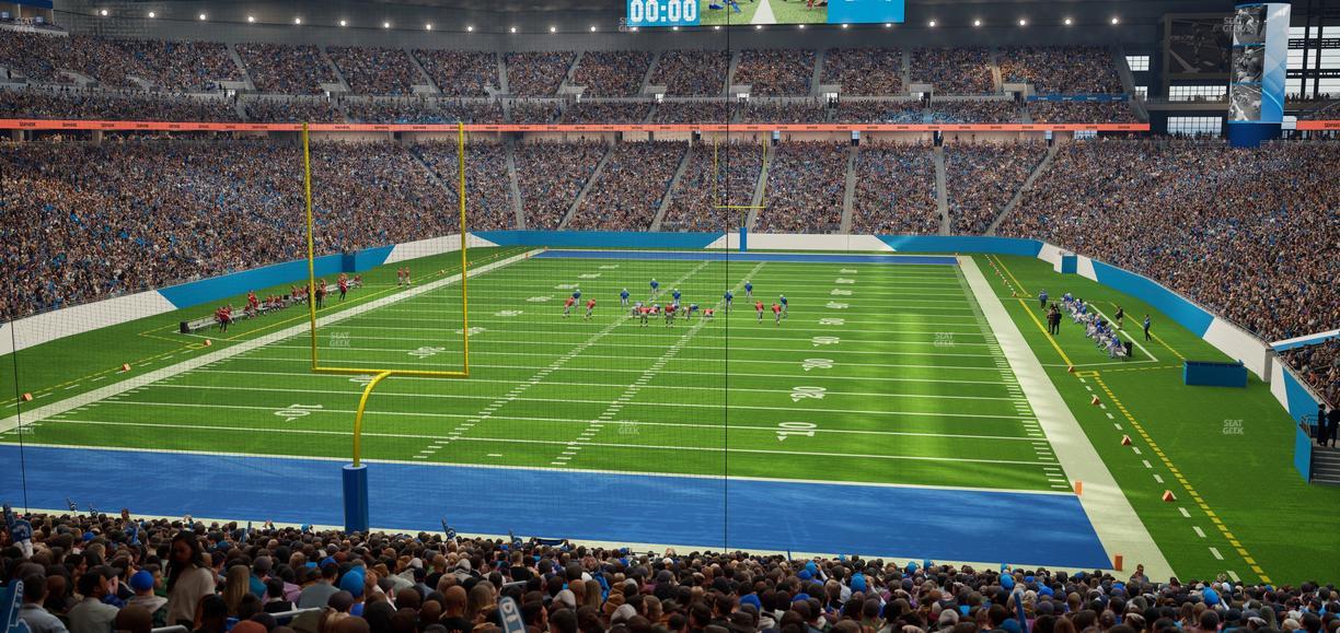 Ford Field - Section 139 Seat View