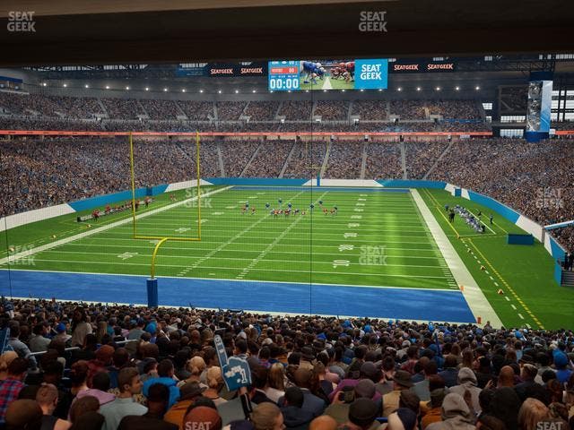 Ford Field - Section 139 Seat View