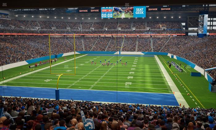 Ford Field - Section 139 Seat View