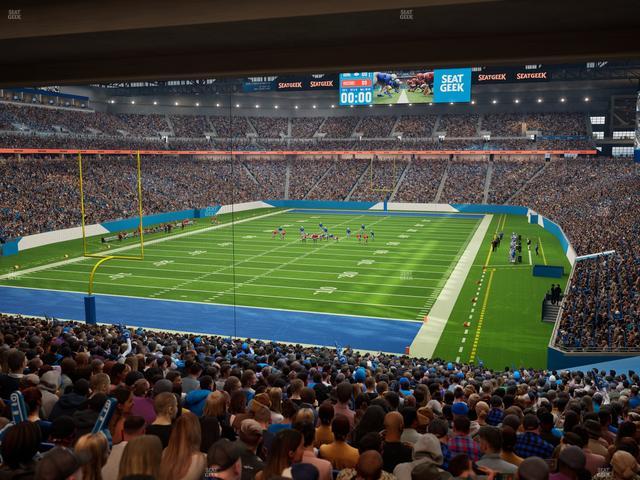 Ford Field - Section 140 Seat View