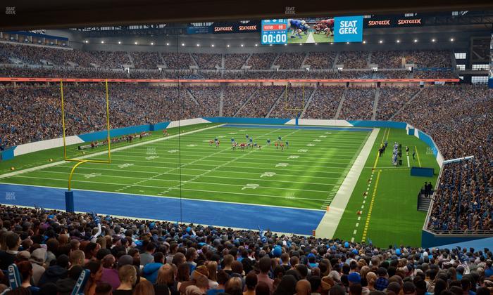 Ford Field - Section 140 Seat View