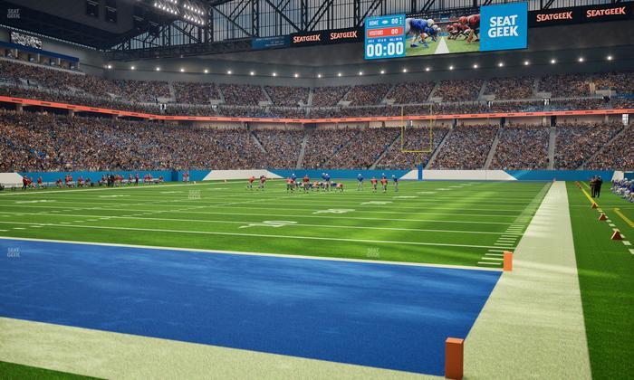 Ford Field - Section 140 Seat View