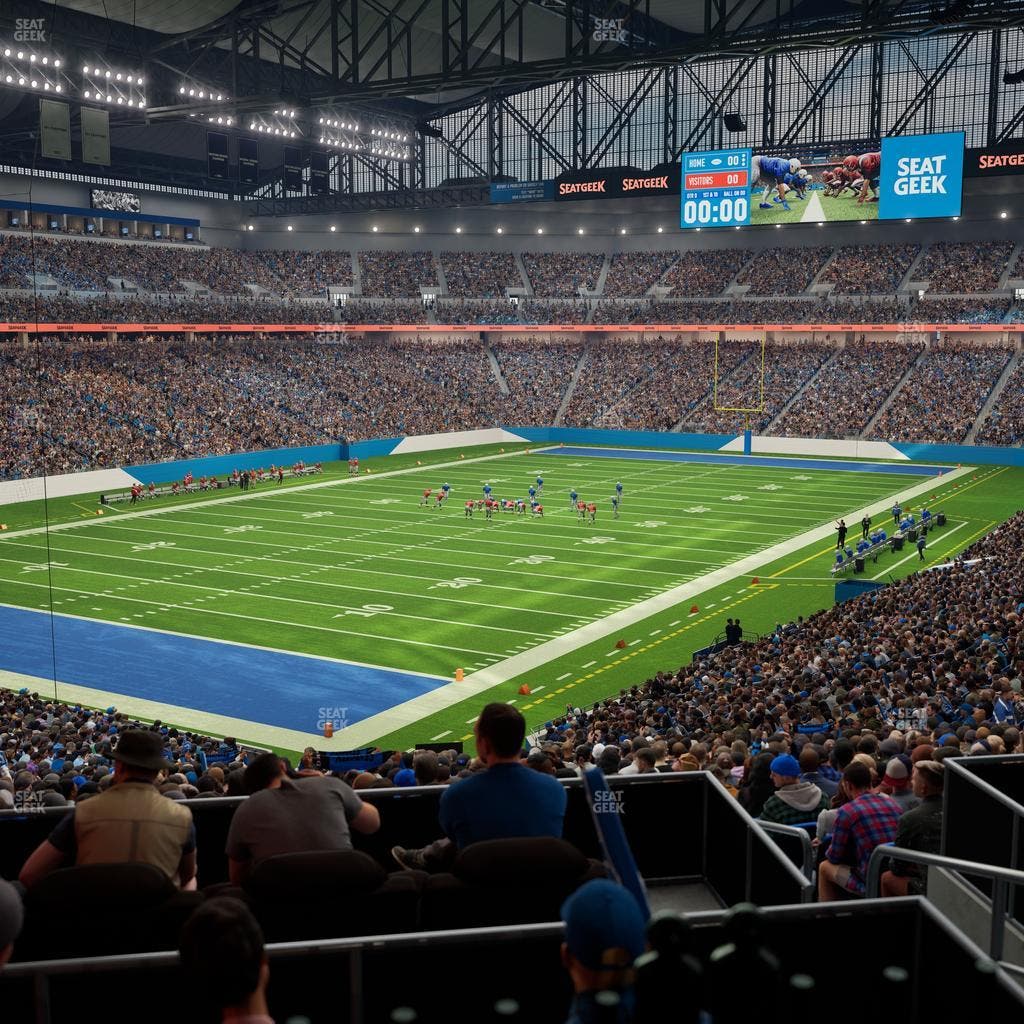 Ford Field - Section 141 Seat View