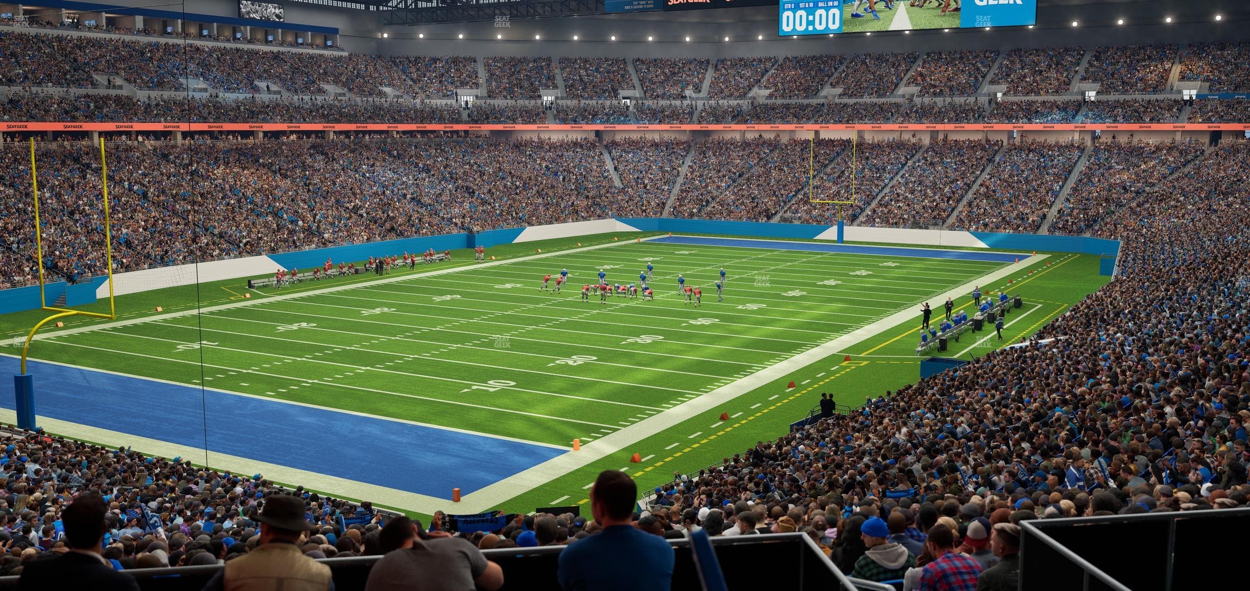 Ford Field - Section 141 Seat View