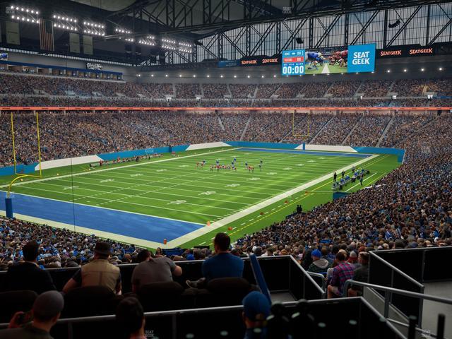 Ford Field - Section 141 Seat View