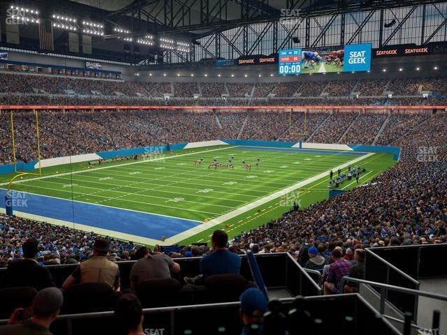 Ford Field - Section 141 Seat View