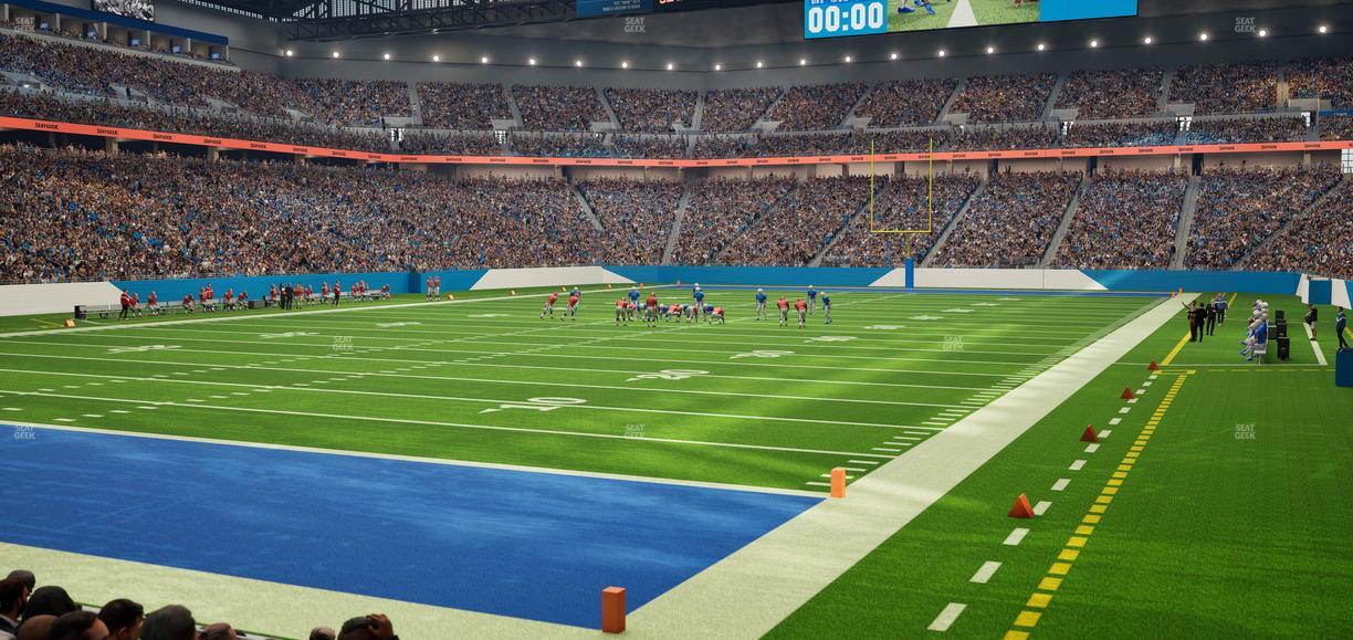 Ford Field - Section 141 Seat View