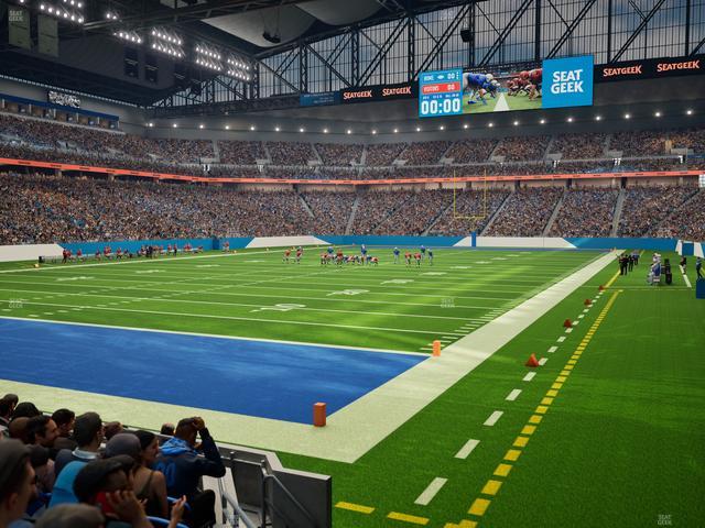 Ford Field - Section 141 Seat View