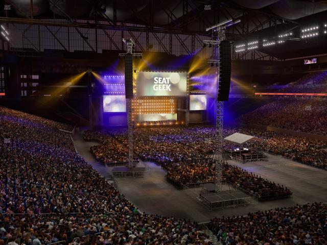 Ford Field - Section 215 Seat View