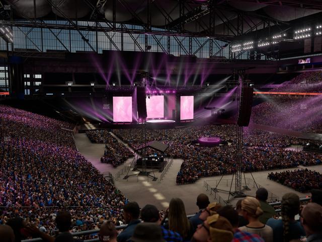 Ford Field - Section 215 Seat View