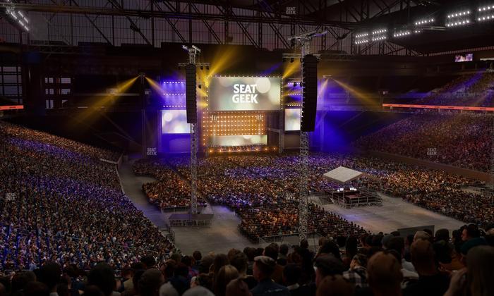 Ford Field - Section 215 Seat View