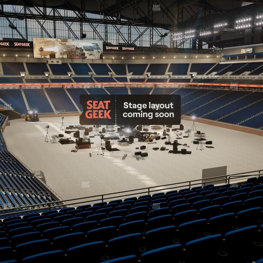 Ford Field - Section 215 Seat View