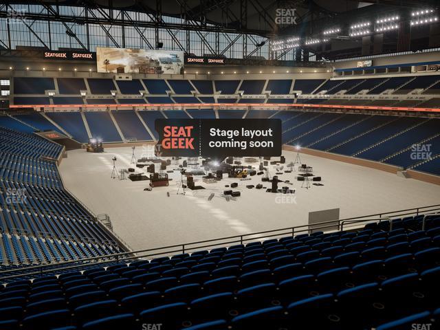 Ford Field - Section 215 Seat View