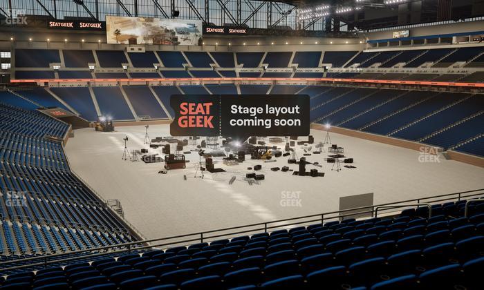 Ford Field - Section 215 Seat View