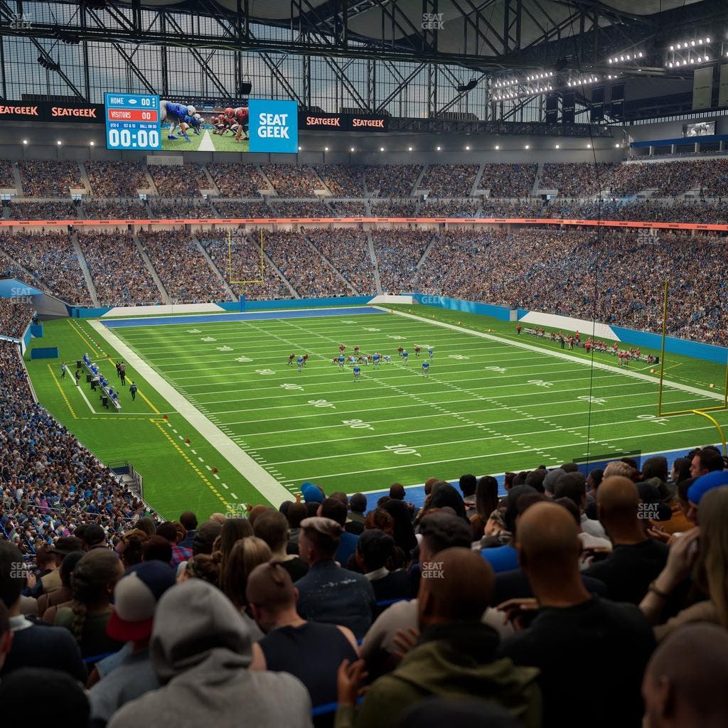 Ford Field - Section 215 Seat View