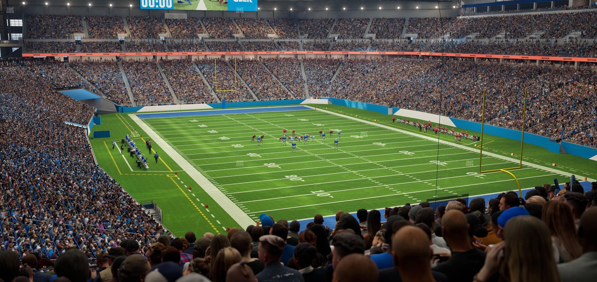 Ford Field - Section 215 Seat View
