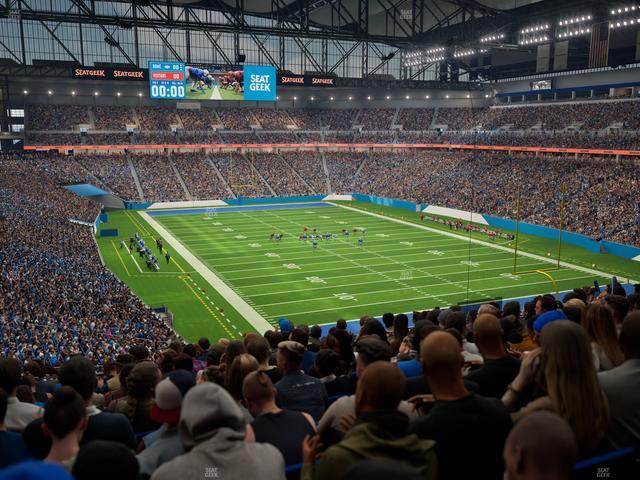Ford Field - Section 215 Seat View