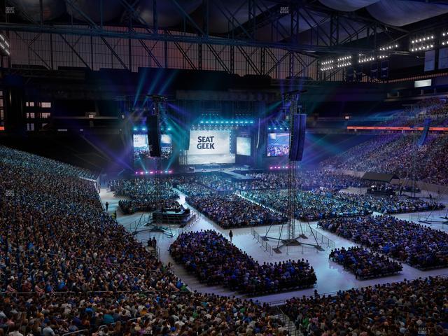 Ford Field - Section 215 Seat View Ford Field - Section 215 Seat View