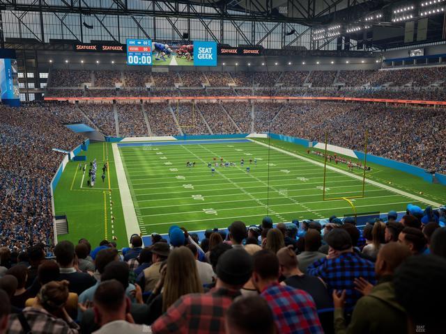 Ford Field - Section 216 Seat View