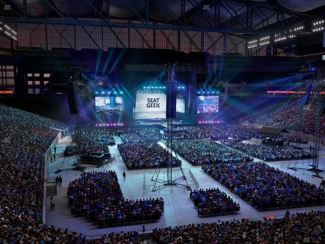 Ford Field - Section 216 Seat View Ford Field - Section 216 Seat View