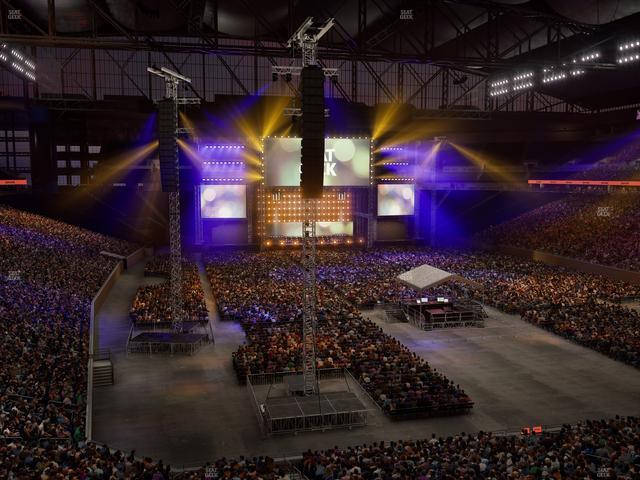 Ford Field - Section 216 Seat View