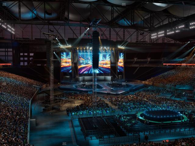 Ford Field - Section 216 Seat View