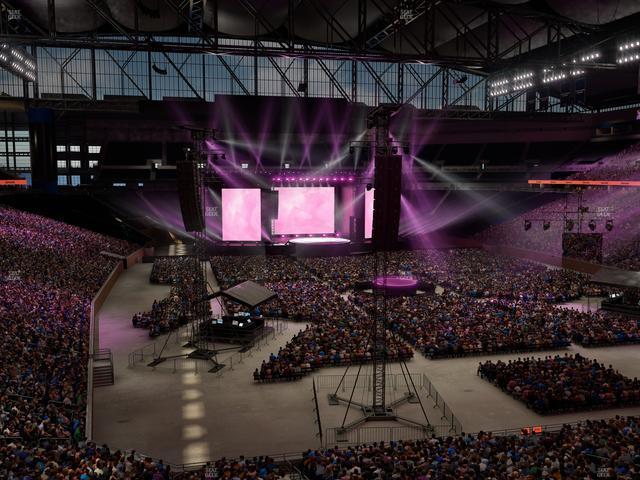 Ford Field - Section 216 Seat View