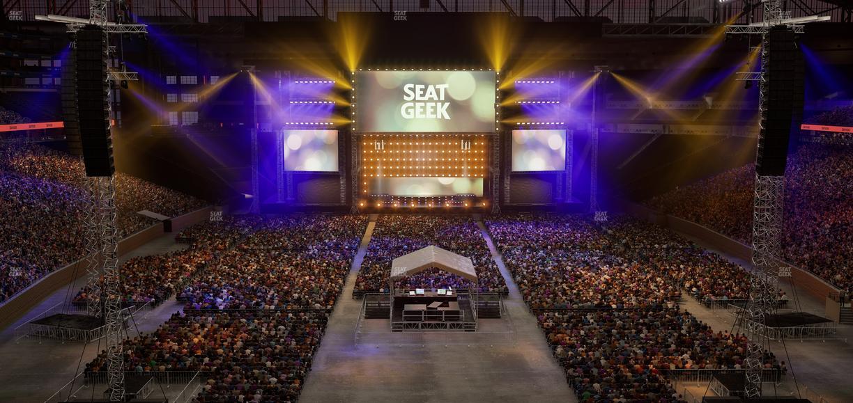 Ford Field - Section 218 Seat View