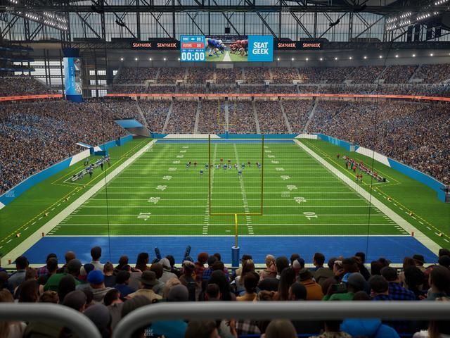Ford Field - Section 218 Seat View