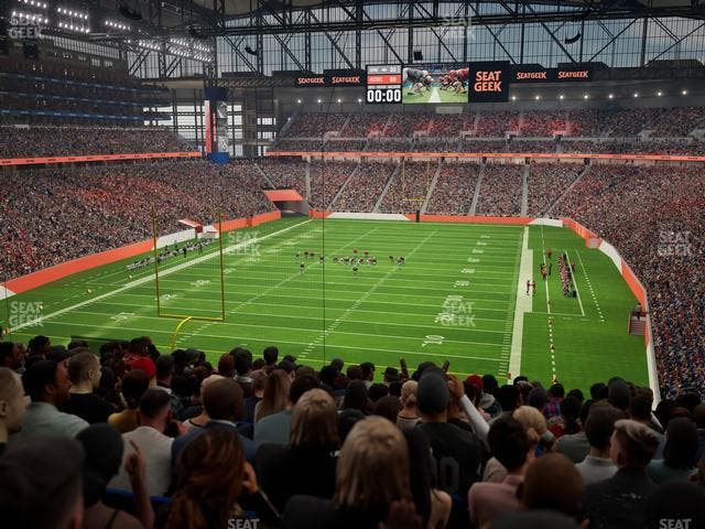 Ford Field - Section 220 Seat View Ford Field - Section 220 Seat View