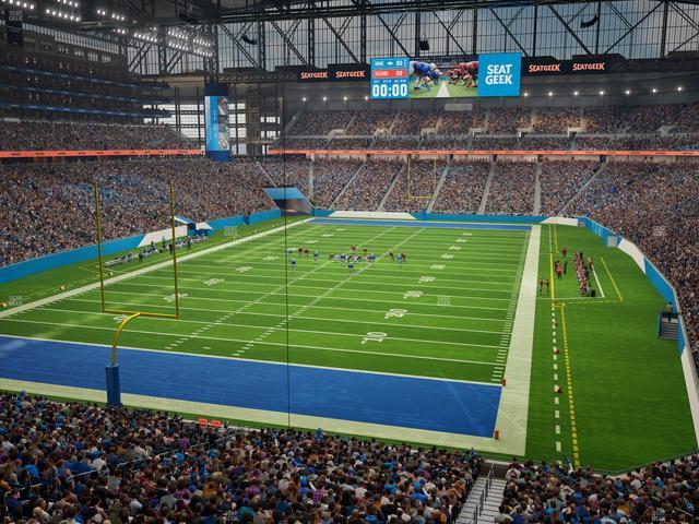 Ford Field - Section 220 Seat View