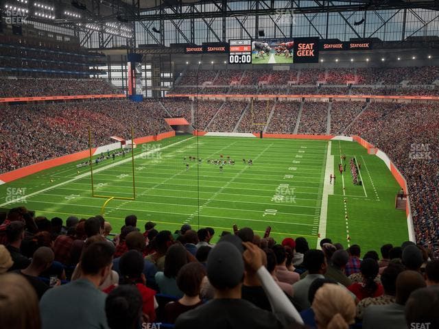Ford Field - Section 220 Seat View