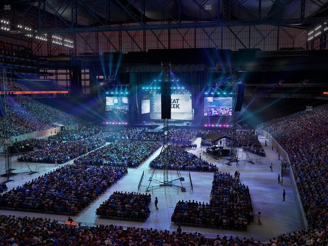 Ford Field - Section 220 Seat View Ford Field - Section 220 Seat View