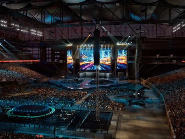 Ford Field - Section 220 Seat View