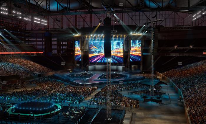 Ford Field - Section 220 Seat View