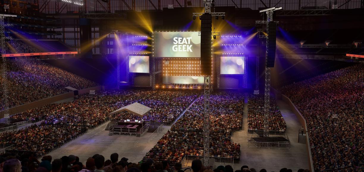 Ford Field - Section 220 Seat View
