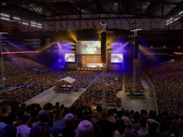 Ford Field - Section 220 Seat View