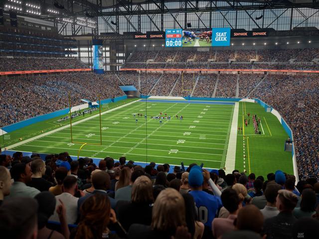Ford Field - Section 220 Seat View