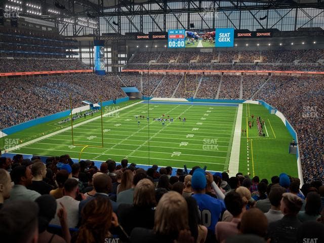 Ford Field - Section 220 Seat View