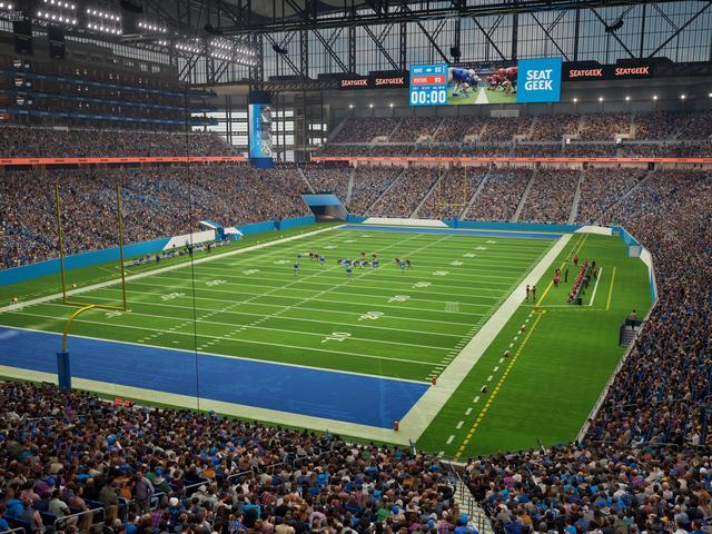 Ford Field - Section 221 Seat View